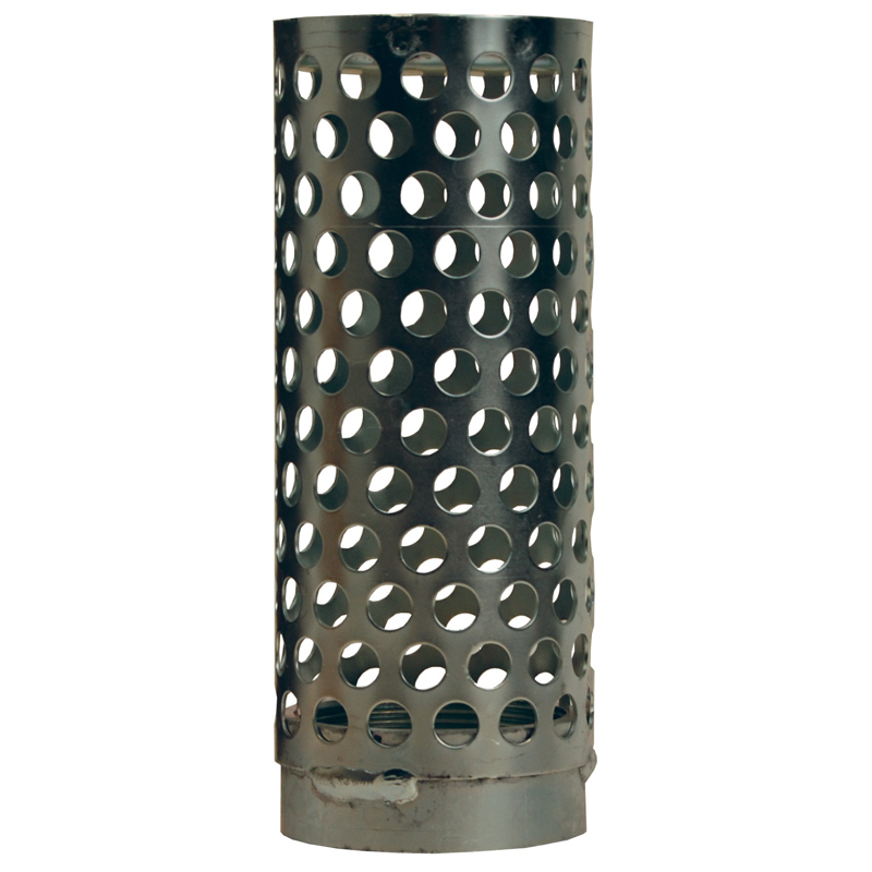 STRAINER 2 ZINC PLATED STL RSS25 - LONG THIN ROUND HOLE
